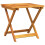 Berkfield 3 Piece Folding Garden Dining Set Solid Wood Acacia 3