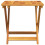 Berkfield 3 Piece Folding Garden Dining Set Solid Wood Acacia 4