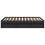 Berkfield Bed Frame without Mattress Black 135x190 cm Double Double 6