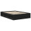 Berkfield Bed Frame without Mattress Black 135x190 cm Double Double 7