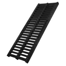 Heavy Duty Trench Drain Grate for Driveway and Outdoor Drainage, Water Permeable Cover for Flood Prevention