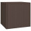 Berkfield Side Tables 3 pcs Brown Poly Rattan 3