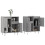 Berkfield Sideboards 2 pcs Grey Sonoma Engineered Wood 3