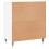 Berkfield Sideboards 3 pcs White Engineered Wood 8