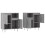Berkfield Sideboards 2 pcs Grey Sonoma Engineered Wood 4
