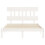 Berkfield Bed Frame without Mattress White Small Double Solid Wood Pine 6