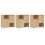 Berkfield Sideboards 3 pcs Sonoma Oak Engineered Wood 2