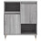 Berkfield Sideboards 2 pcs Grey Sonoma Engineered Wood 6