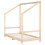 Berkfield Kids Bed Frame 2x(80x160) cm Solid Wood Pine 4