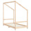 Berkfield Kids Bed Frame 2x(80x160) cm Solid Wood Pine 7