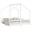 Berkfield Kids Bed Frame White 2x(80x160) cm Solid Wood Pine 2
