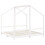 Berkfield Kids Bed Frame White 2x(80x160) cm Solid Wood Pine 3