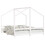 Berkfield Kids Bed Frame White 2x(90x190) cm Solid Wood Pine 2