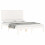 Berkfield Bed Frame without Mattress White Small Double Solid Wood Pine 4
