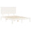 Berkfield Bed Frame without Mattress White Small Double Solid Wood Pine 5