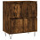 Berkfield Sideboards 3 pcs Smoked Oak Engineered Wood 5