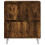 Berkfield Sideboards 3 pcs Smoked Oak Engineered Wood 6