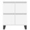Berkfield Sideboards 2 pcs White Engineered Wood 6