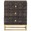 Berkfield Bed Cabinet Black 40x30x50 cm Solid Mango Wood 2