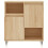 Berkfield Sideboards 3 pcs Sonoma Oak Engineered Wood 6