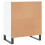 Berkfield Sideboards 3 pcs White Engineered Wood 8