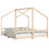 Berkfield Kids Bed Frame 2x(90x190) cm Solid Wood Pine 2