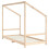 Berkfield Kids Bed Frame 2x(90x190) cm Solid Wood Pine 7