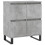 Berkfield Sideboards 2 pcs Concrete Grey Engineered Wood 5