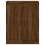 Berkfield Wall Mounted Cabinets 2 pcs Brown Oak Engineered Wood 6