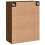 Berkfield Wall Mounted Cabinets 2 pcs Brown Oak Engineered Wood 8