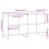 Berkfield Sideboards 2 pcs Concrete Grey Engineered Wood 11