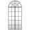 Berkfield Wall Mirror Black 60x130 cm Arch Iron 3