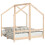 Berkfield Kids Bed Frame 2x(70x140) cm Solid Wood Pine 2