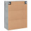 Berkfield Wall Mounted Cabinets 2 pcs Concrete Grey Engineered Wood 8