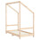 Berkfield Kids Bed Frame 2x(70x140) cm Solid Wood Pine 7