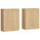 Berkfield Wall Mounted Cabinets 2 pcs Sonoma Oak Engineered Wood 2