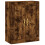 Berkfield Wall Mounted Cabinets 2 pcs Smoked Oak Engineered Wood 5