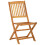 Berkfield 5 Piece Folding Garden Dining Set Solid Wood Acacia 5