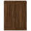 Berkfield Wall Mounted Cabinets 2 pcs Brown Oak Engineered Wood 6