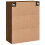 Berkfield Wall Mounted Cabinets 2 pcs Brown Oak Engineered Wood 8