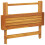 Berkfield 5 Piece Folding Garden Dining Set Solid Wood Acacia 7