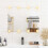 Berkfield Wall Mirror with LED Lights 50x60 cm Glass Rectangle 3
