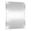 Berkfield Wall Mirror with LED Lights 50x60 cm Glass Rectangle 4