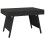 Berkfield Foldable Side Table Black 60x40x38 cm Poly Rattan 2