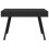 Berkfield Foldable Side Table Black 60x40x38 cm Poly Rattan 3