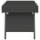 Berkfield Foldable Side Table Black 60x40x38 cm Poly Rattan 4