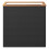 Berkfield Planter Black 80x40x80 cm Poly Rattan 3