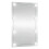 Berkfield Wall Mirror with LED Lights 40x60 cm Glass Rectangle 4