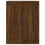 Berkfield Wall Mounted Cabinets 2 pcs Brown Oak Engineered Wood 6