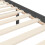 Berkfield Bed Frame without Mattress Grey 200x200 cm Solid Wood 10